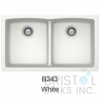 VIRTUO GRANITE DOUBLE UNDERMOUNT LOW DIVIDE BOWL KITCHEN SINK - Image 3